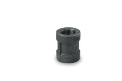 Everflow BXCPL014 1/4" Black XH Coupling 300#  | Midwest Supply Us