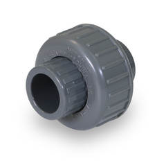 Everflow 385CU112 1-1/2" PVC UNION SOLVENT SCHED 80 GRAY NSF APPROVED  | Midwest Supply Us
