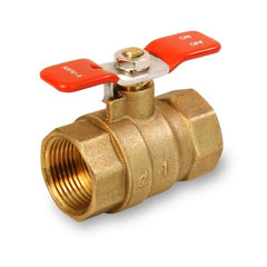 Everflow 615T034-NL 3/4" IPS Full Port Brass Ball Valve  With "T" Handle Lead Free  | Midwest Supply Us