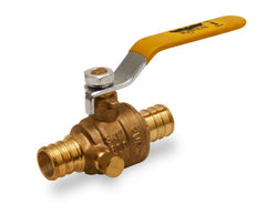 Everflow 825P001-NL 1" F1807 PEX Ball Valve with Drain Lead Free  | Midwest Supply Us