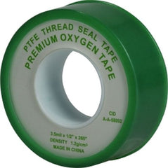 Midland Metal Mfg. 982130 1/2 X 260 GREEN OXYGEN TAPE, Accessories, Teflon Tapes, Green Oxygen Tape  | Midwest Supply Us