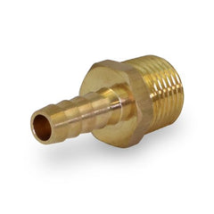 Everflow B25-51638 5/16" Hose Barb X 3/8" MPT Adapter Brass Hose Barb Fitting, For Non Potable Use Only  | Midwest Supply Us