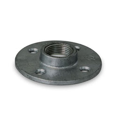 Everflow BMFL0100 1" Black Floor Flange With Holes  | Midwest Supply Us