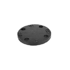 Everflow FGBF04B 4" Class 125 Cast Iron Blind Flange  | Midwest Supply Us