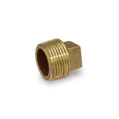 Everflow BRPL0014-NL 1/4" Plug Cored Brass Lead Free  | Midwest Supply Us