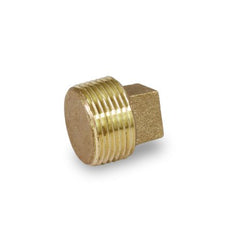 Everflow BRSP0038-NL 3/8" Plug Solid Brass Lead Free  | Midwest Supply Us