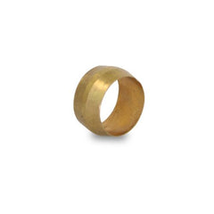 Everflow C60-38 3/8" OD Compression Sleeve Brass Fitting  | Midwest Supply Us