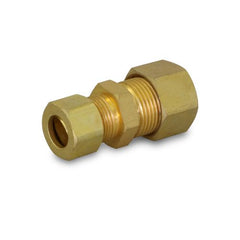 Everflow C62R-1238-NL 1/2" X 3/8" OD Compression Reducing Union Lead Free Brass Fitting  | Midwest Supply Us