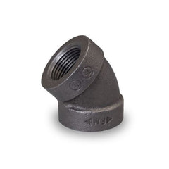 Everflow BE4515G 1-1/2" Cast Iron Threaded 45 Elbow  | Midwest Supply Us
