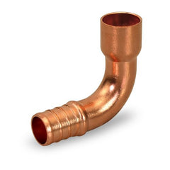 Everflow PSFAL3434-CO EVERFLOW PSFAL3434-CO 3/4" FEMALE SWEAT x 3/4" PEX ELBOW COPPER  | Midwest Supply Us