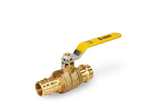 Everflow FRBL-001-NL 1" F1960 PEX X 1" PRESS Ball Valve with Lever Handle Lead Free  | Midwest Supply Us