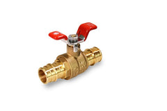 Everflow 615F034-NL 3/4" F1960 PEX Ball Valve with "T" Handle Lead Free  | Midwest Supply Us