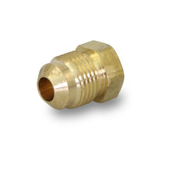 Everflow F39-12 1/2" OD Flare Plug Brass Flare Fitting  | Midwest Supply Us