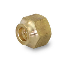 Everflow F41FS-14 1/4" OD Short Forged Flare Nut Brass Flare Fitting  | Midwest Supply Us