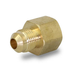 Everflow F46R-1438 1/4" OD X 3/8" FIP Reducing Adapter Brass Flare Fitting  | Midwest Supply Us