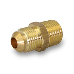 Everflow F48-34 3/4" OD X 3/4" MIP Adapter Brass Flare Fitting  | Midwest Supply Us
