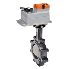 Belimo F6100HD+DRCX120-3 Butterfly Valve | 4" | 2 Way | 600 Cv | w/ Non-Spring | 120V | Floating Point  | Midwest Supply Us