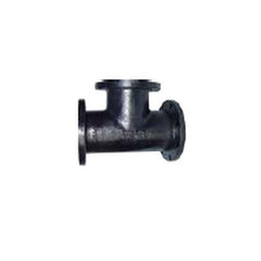 Everflow FGTE0212B 2.5" Class 125 Flanged Tee Black  | Midwest Supply Us