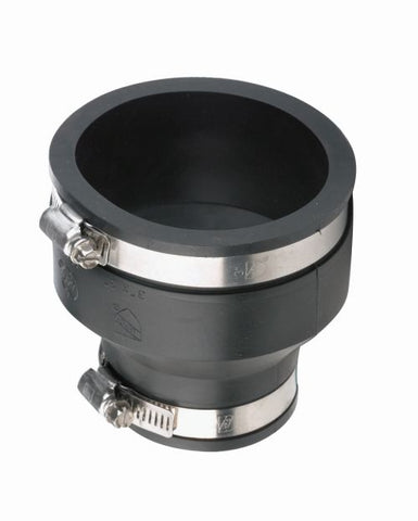 Everflow 4847 EVERFLOW 5" X 3" FLEXIBLE REDUCING COUPLING  | Midwest Supply Us