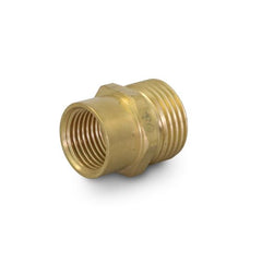 Everflow G34-3412-NL 3/4" MH X 1/2" FPT Adapter Lead Free Brass Garden Hose Fitting  | Midwest Supply Us