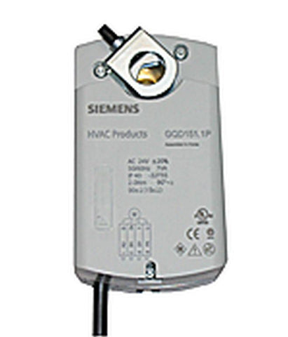 Siemens GQD126.1P Damper Actuator | Spring Return | 24 VAC/DC | On/Off | 20 lb-in | SW  | Midwest Supply Us