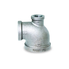 Everflow GMRT1209 1-1/2" X 3/4" X 1/2" Galvanized Reducing Tee 3 Sizes  | Midwest Supply Us
