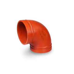 Everflow 1046 8" Grooved 90 Elbow Short Radius  | Midwest Supply Us