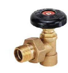Everflow HWV-S001 1" Brass Angle Hot Water Raidiator Valve SWT X MALE Union  | Midwest Supply Us