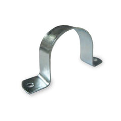 Everflow PPS-ZC112 PIERS PPS-ZC112 1 1/2" ZINC COATED HD PIPE STRAP 2 HOLE  | Midwest Supply Us