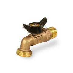 Everflow 46341 3/4" MIP / 1/2" FIP Quarter Turn Hose Bib, For Non-Potable Water Use  | Midwest Supply Us