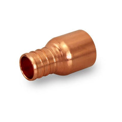 Everflow PSMA1212-CO EVERFLOW PSMA1212-CO 1/2" MALE SWEAT x 1/2" PEX ADAPTER COPPER  | Midwest Supply Us