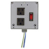 PSPW2RB4 | Enclosed Power Control Cntr, 4A Breaker/Switch, 120Vac, 2 outlets, wires | Functional Devices