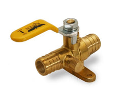 Everflow 807P034-NL 3/4" PEX Drop Ear Ball Valve with Drain Lead Free  | Midwest Supply Us