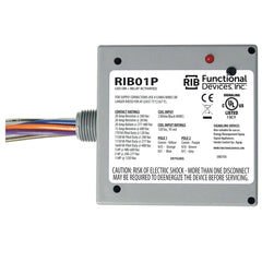 Functional Devices RIB01P Enclosed Relay 20Amp DPDT 120Vac  | Midwest Supply Us