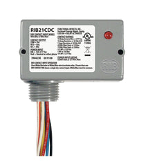 Functional Devices RIB21CDC Enclosed pilot relay,Class2 Dry Contact input,120-277Vac pwr, 10A SPDT  | Midwest Supply Us