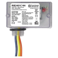 Functional Devices RIB2401C-N4 Enclosed TriVolt NEMA4/4X RIB2401C  | Midwest Supply Us