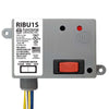 RIBU1S | Enclosed Relay 10Amp SPST-NO + Override 10-30Vac/dc/120Vac | Functional Devices