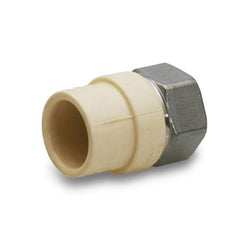 Everflow SSCPF012-NL 1/2" Stainless Steel Female X CPVC Adapter Lead Free  | Midwest Supply Us
