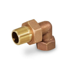 Everflow 48214 1-1/4" IPS Union Brass Elbow, For Non-Potable Water Use  | Midwest Supply Us