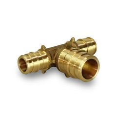 Everflow WPRT1134-NL 1" F1960 X 1" F1960 X 3/4" F1960 Reducing Tee Brass NL  | Midwest Supply Us