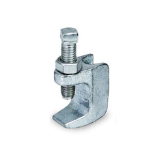 Everflow CLBW-GE38 3/8" Beam Clamp Wide Mouth Electro Galvanized  | Midwest Supply Us